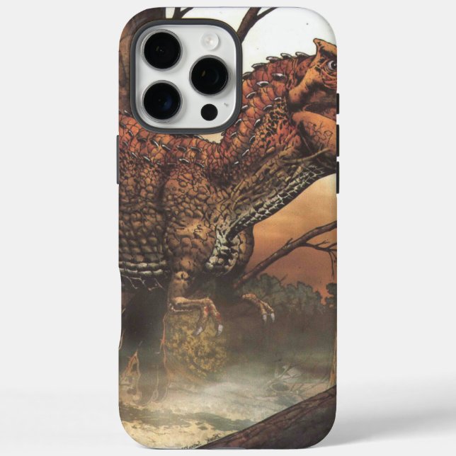 Coques Case-Mate iPhone Jurassic Journey | Habitat de dinosaures préhistor (Verso)