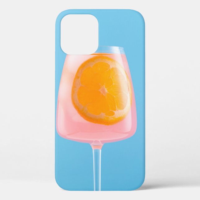 Coques Case-Mate iPhone Jus d'orange en verre transparent (Verso)
