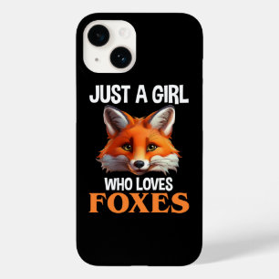 Coque Case-Mate iPhone Just A Girl Who Loves Foxes