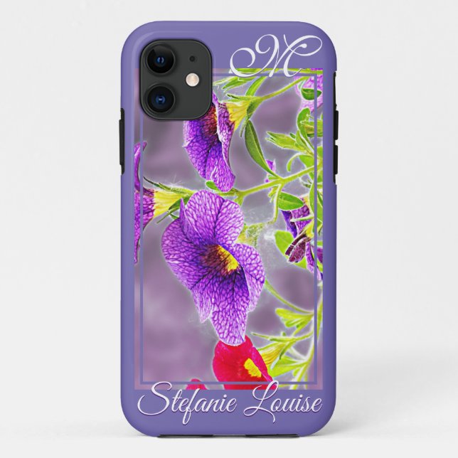 Coques Case-Mate iPhone Juste accroché de notre pot (monogramme) (Dos)