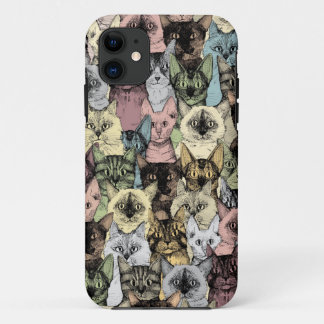 Coques Pour iPhone juste chats rétro