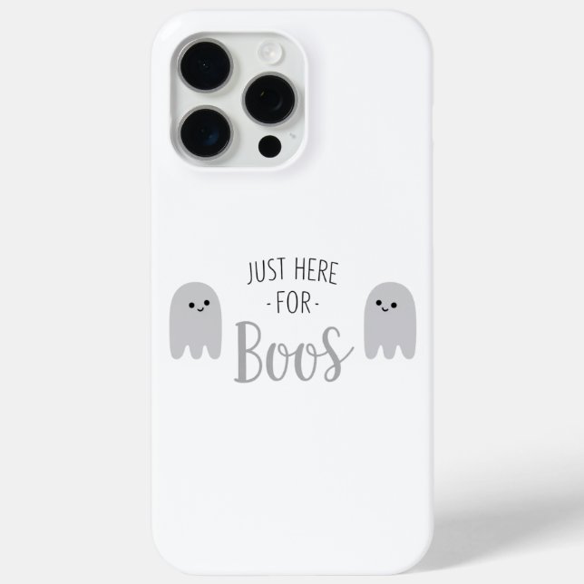 Coques Case-Mate iPhone Juste ici pour les boos Cute Ghost Halloween iPhon (Verso)