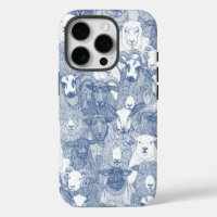 juste mouton classique bleu blanc