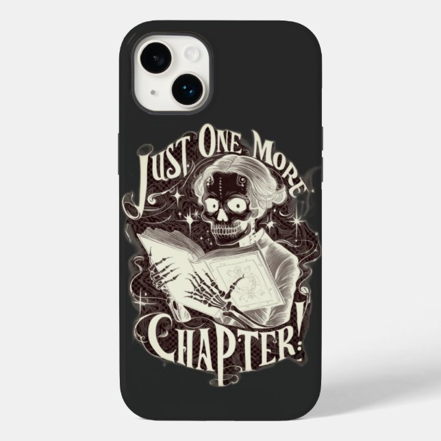 Coques Case-Mate iPhone Juste un autre chapitre Skeleton Reader amusant (Verso)
