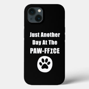 Case-Mate iPhone Case Juste Un Autre Jour Au Paw-Fice Cute Dog Paw Pun