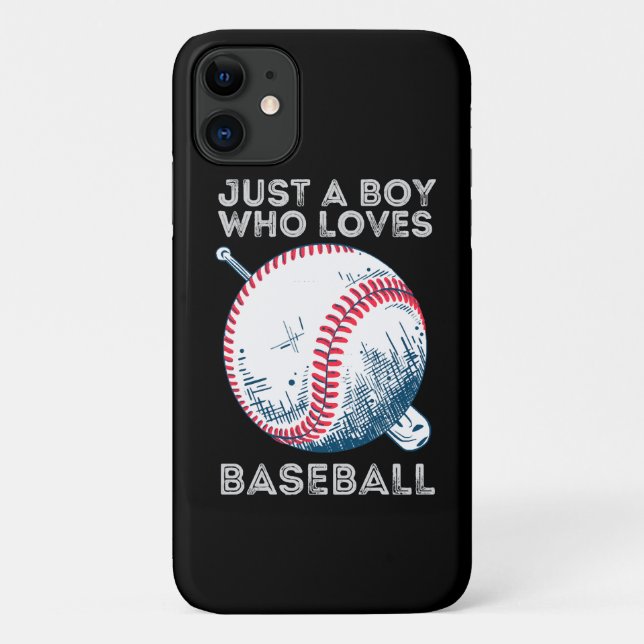 Coques Case-Mate iPhone Juste un garçon qui aime le baseball (Dos)