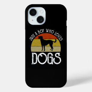 Coque Case-Mate iPhone Juste un garçon qui aime les chiens