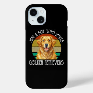 Coque Case-Mate iPhone Juste un garçon qui aime les Golden Retrievers