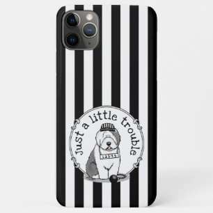 Case-Mate iPhone Case Juste un petit problème Vieux anglais Sheepdog Gre