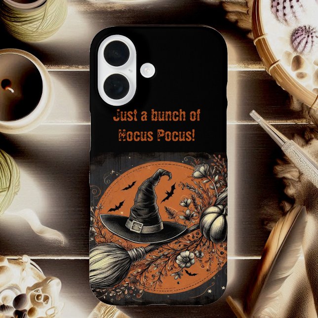 Coques Case-Mate iPhone Juste une bande de Hocus Pocus Wicked Witch Rustiq (Just a Bunch of Hocus Pocus Wicked Witch Rustic Case-Mate iPhone Case)