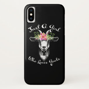 Case-Mate iPhone Case Juste une fille qui aime Chèvres Farmer femmes Ch