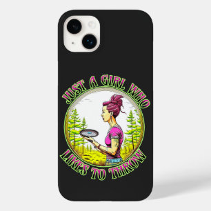 Coque Case-Mate iPhone Juste une fille qui aime lancer   Disk Golf