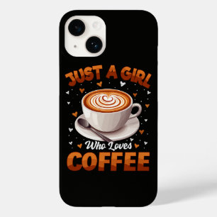 Coque Case-Mate iPhone Juste une fille qui aime le café