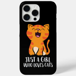 Coque Case-Mate iPhone Juste une fille qui aime les chats Pullover