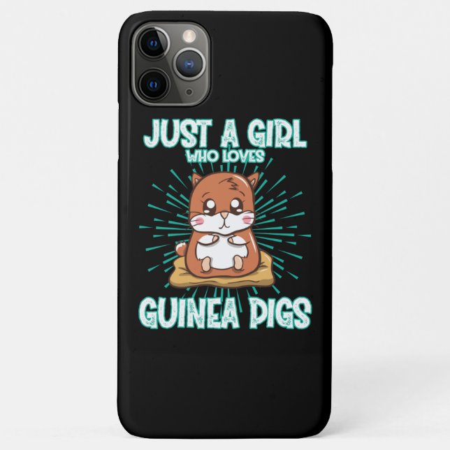 Coques Case-Mate iPhone Juste Une Fille Qui Aime Les Cochons De Guinée (Dos)