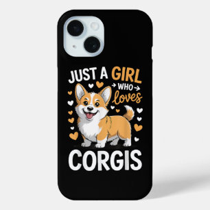 Coque Case-Mate iPhone Juste Une Fille Qui Aime Les Corgis