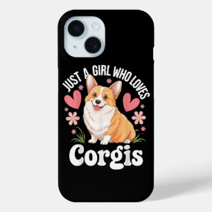 Coque Case-Mate iPhone Juste une fille qui aime les Corgis