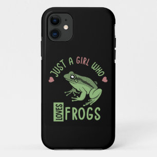 Case-Mate iPhone Case Juste une fille qui aime les grenouilles Cadeaux a