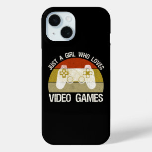Coque Case-Mate iPhone Juste Une Fille Qui Aime Les Jeux Vidéo
