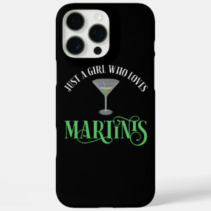 Coque iPhone 16 Pro Max Juste Une Fille Qui Aime Les Martinis