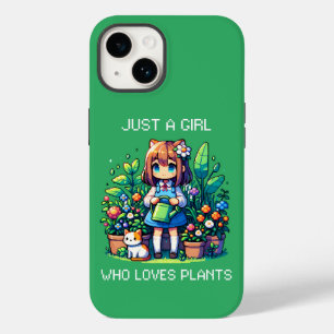 Coque Case-Mate iPhone Juste une fille qui aime les Plantes