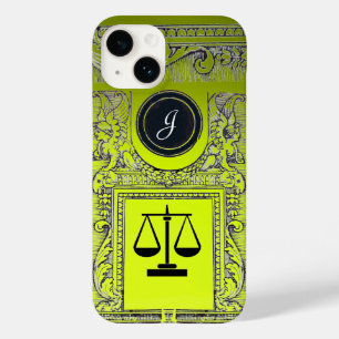 Coque Case-Mate iPhone JUSTICE BUREAU JURIDIQUE, PROCUREUR Monogramme Jau
