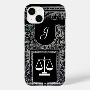 Coques Pour iPhone JUSTICE BUREAU JURIDIQUE, PROCUREUR Monogramme Noi