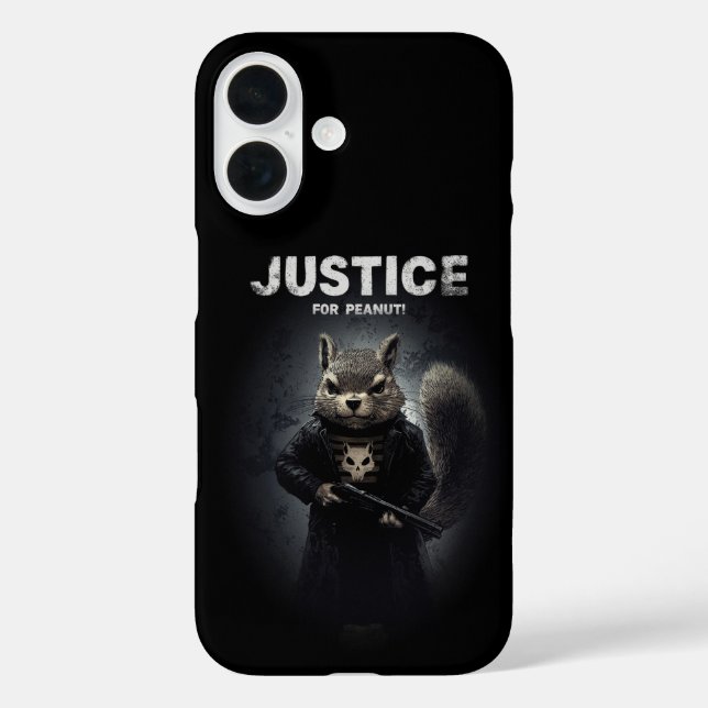 Coques Case-Mate iPhone Justice pour arachide l'écureuil (Verso)