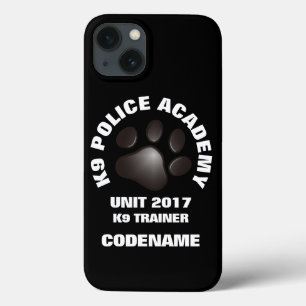 ETUI iPhone Case-Mate K9 ACADÉMIE DE POLICE