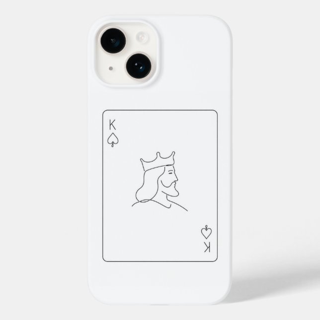 Coques Case-Mate iPhone K minimal (Verso)
