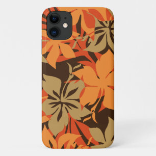 Case-Mate iPhone Case Kaanapali Camo Hawaii Hibiscus Orange