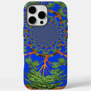 Coques iPhone 16 Pro Max Kaleidoscope Acacia Arbre Art Imprimer/Graphique