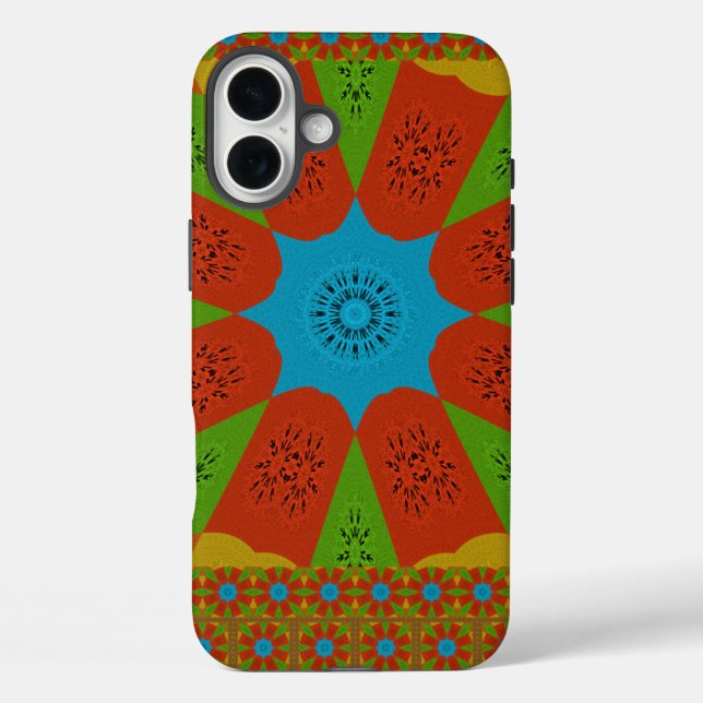 Coques Case-Mate iPhone Kaleidoscope Bloom Une Vibrante couleur d'impressi (Verso)