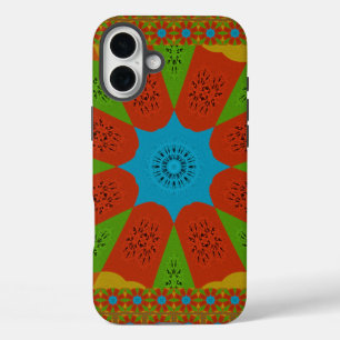 Coques iPhone 16 Plus Kaleidoscope Bloom Une Vibrante couleur d'impressi