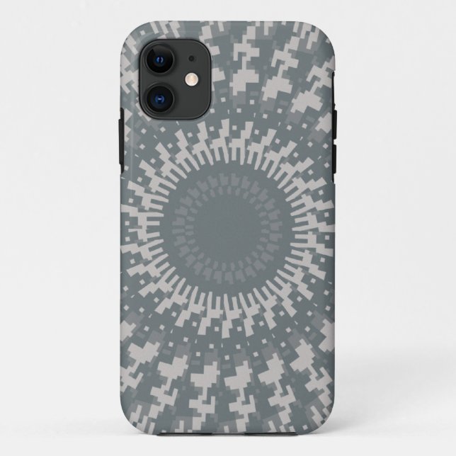 Coques Case-Mate iPhone Kaleidoscope camouflage numérique (Dos)