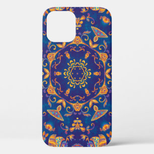 Case-Mate iPhone Case Kaléidoscope couleur aquarelle mandala. Oriental