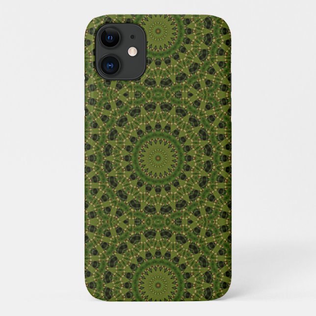 Coques Case-Mate iPhone Kaleidoscope de champignon de fascination (Dos)