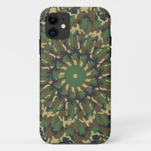 Coque Case-Mate iPhone Kaléidoscope de champignon Woodland