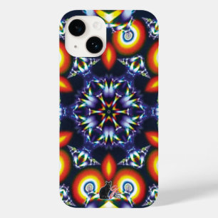 Coque Pour iPhone 14 Kaleidoscope de charbon