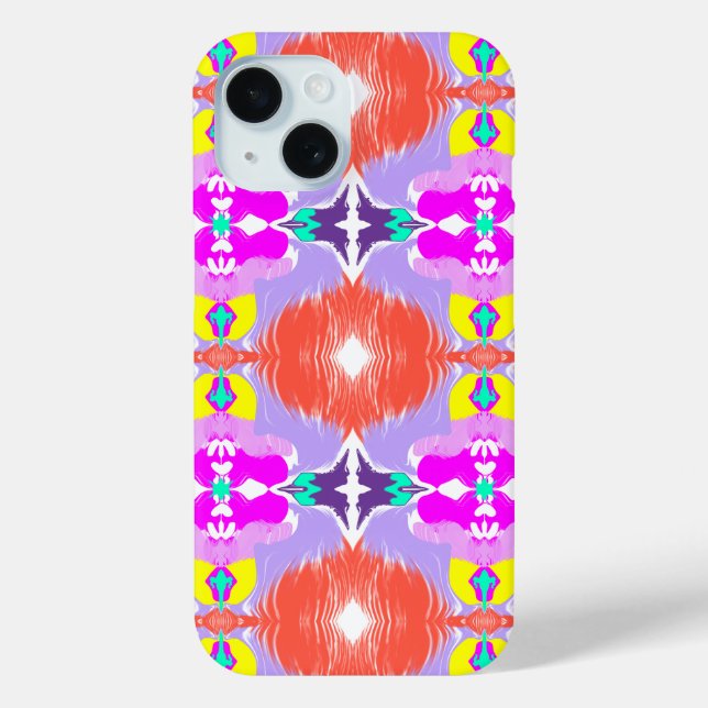 Coques Case-Mate iPhone Kaleidoscope Fleur Solaire (Verso)