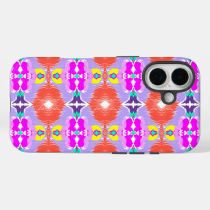 Coque Pour iPhone 16 Kaleidoscope Fleur Solaire