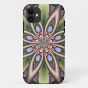 Coque iPhone 11 Kaléidoscope floral décoratif