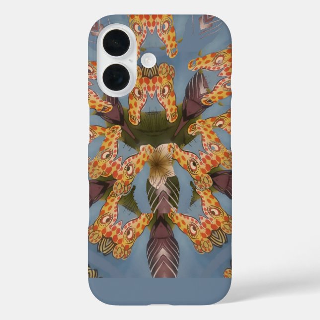Coques Case-Mate iPhone Kaleidoscope Giraffe Mandala : Safari Art Abstrait (Verso)