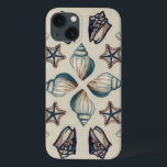 iPhone 13 Coque Kaléidoscope I<br><div class="desc">Marine</div>