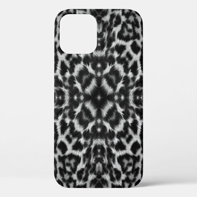 Coques Case-Mate iPhone Kaleidoscope léopard peau motif Coque-Mate iP (Verso)