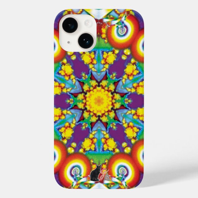 Coques Case-Mate iPhone Kaleidoscope phylétique (Verso)