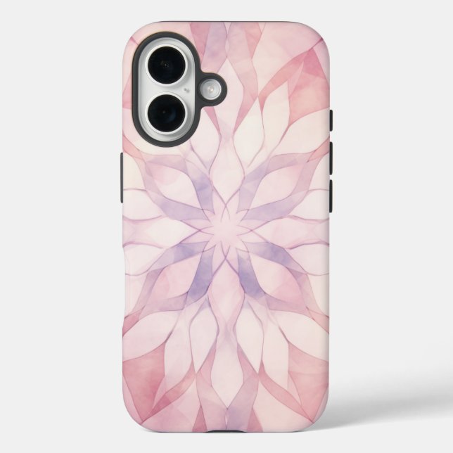 Coques Case-Mate iPhone Kaleidoscope rose (Verso)
