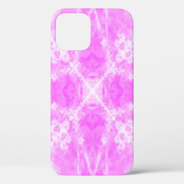 Coques Case-Mate iPhone Kaléidoscope rose motif Coque-Mate iPhone ca (Verso)