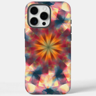 Coque iPhone 16 Pro Max Kaleidoscopique Prismatique Mandala