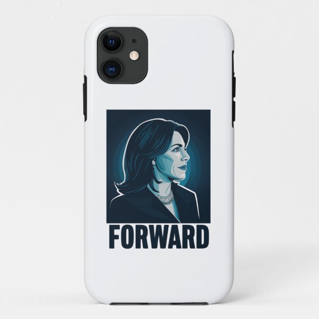 Coques Case-Mate iPhone Kamala Harris en avant 2024 Élection présidentiell (Dos)